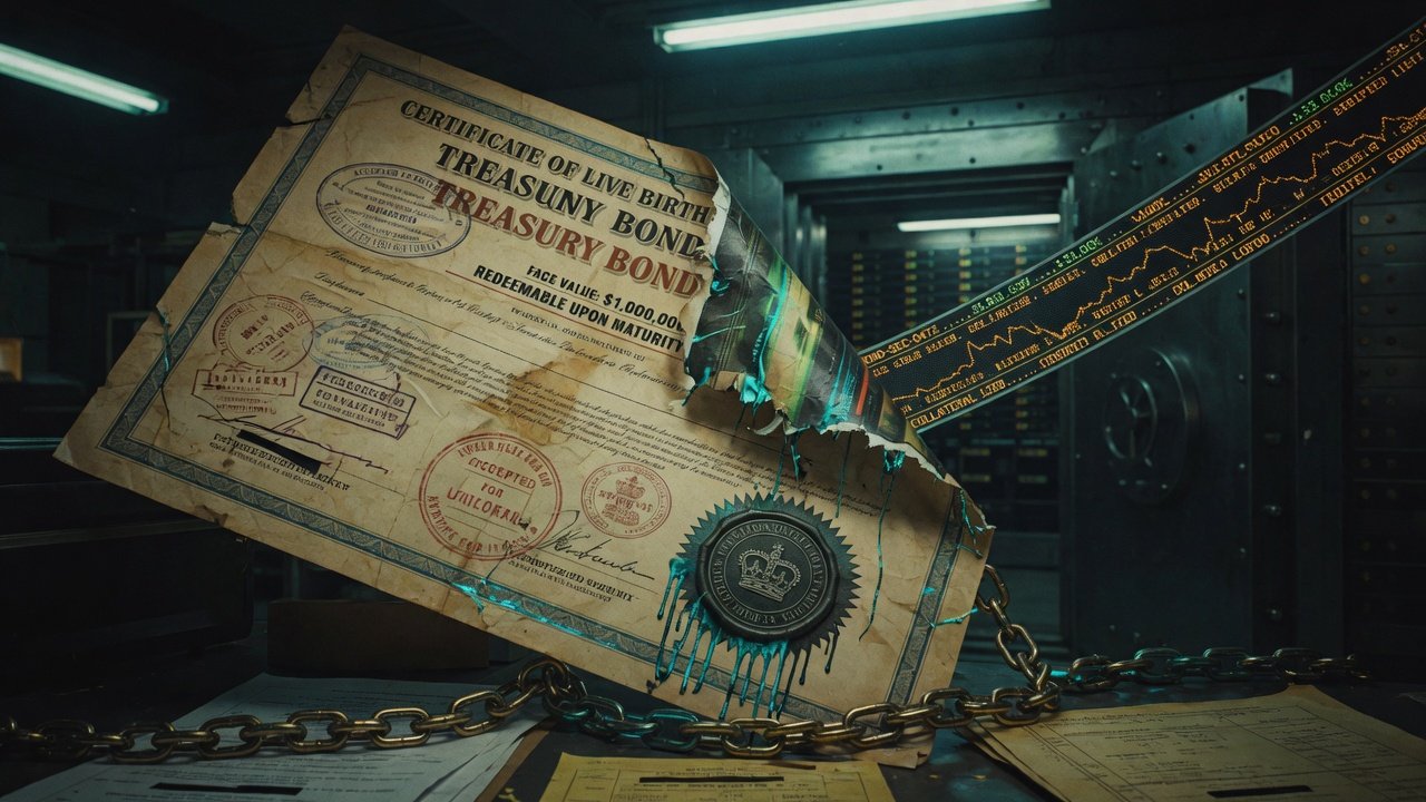 Birth certificate as financial instrument